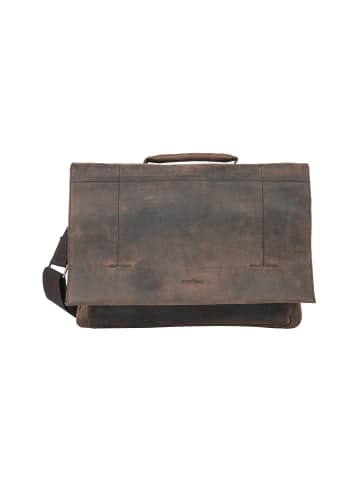 Strellson Aktentasche 'West Ham  in Dunkelbraun 41 x 29 x 16 cm'