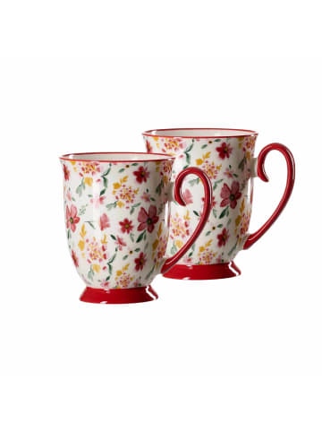 Ritzenhoff & Breker 2er Set Henkelbecher Malo in 320 ml in rot