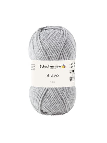 Schachenmayr since 1822 Handstrickgarne Bravo, Pack in Hellgrau Meliert