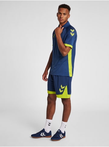 Hummel Polo Raglanärmel Hmllead Herren in DARK DENIM