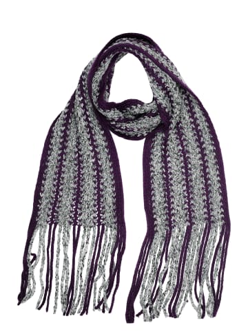 collezione alessandro Winterschal " Grobstrick " in lila