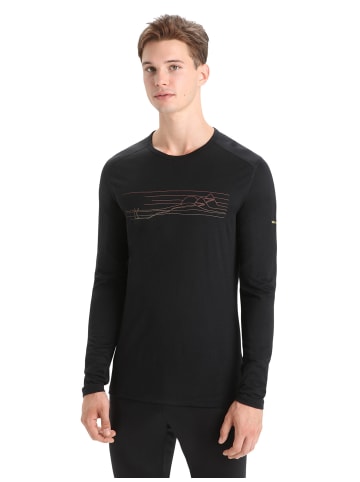 icebreaker T-Shirt in schwarz