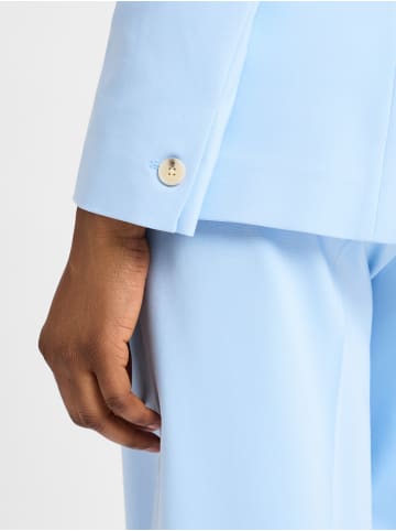 comma Blazer in hellblau