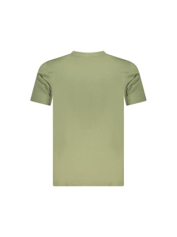 cavalli CLASS Grünes Baumwoll-T-Shirt