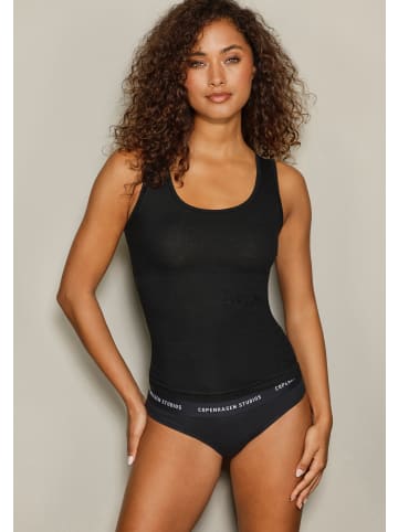 Copenhagen Studios Achseltop in schwarz