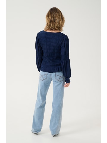 Cream Langarm-Bluse CRHenva Regular fit in Dress Blues