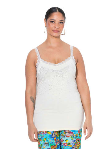 MIAMODA Strick-Top in vanille