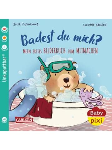 Carlsen Buch - Baby Pixi (unkaputtbar) 85: Mein erstes Bilderbuch zum Mitmachen: Badest