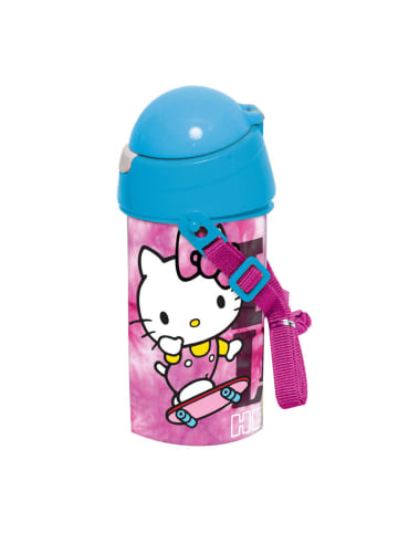 Hello Kitty Skateboard Trinkflasche, Sportflasche 500 ml