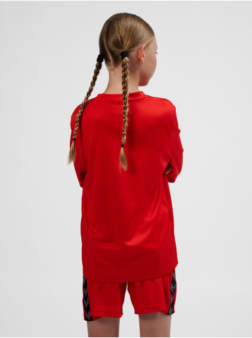 Hummel Sweatshirt Hmlessential Kinder in TRUE RED