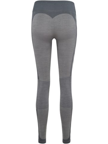 Hummel Leggings Hmlmt Shine Multisport Damen in QUIET SHADE/SHARKSKIN MELANGE