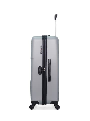 BlueStar Großer Hartschalenkoffer MIAMI in Hellgrau (95L)
