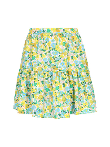 myMo Women Skirt in blue multicolor