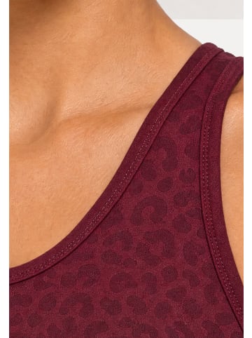SMILODOX LEO Sport BH Velvara in Rot Leo