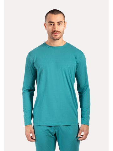SMILODOX Longsleeve Xion in Petrol