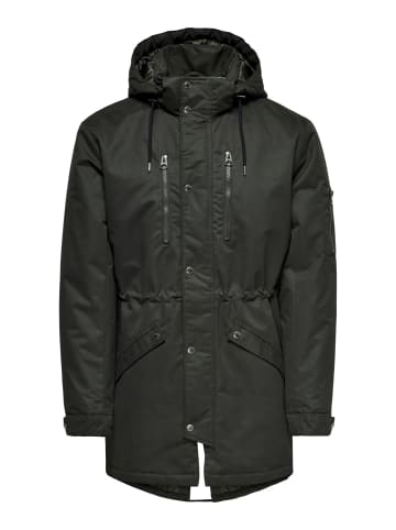 Only&Sons Parka 'Klaus' in dunkelgrau