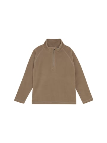 Color Kids Troyer COFleece Pullover in Braun