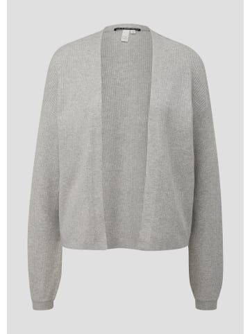 QS Strickjacke in 9400_grau