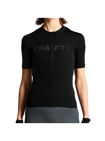 Craft Radtrikot Endur Logo Jersey in Schwarz