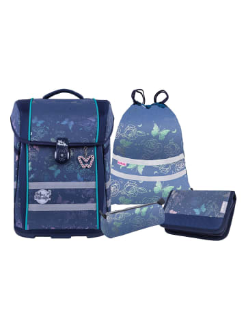 McNeill Perfecto Schulranzen-Set 5-teilig in ROSES