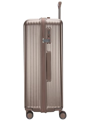 travelite Trolley Paros 4W Trolley L in Cappuccino