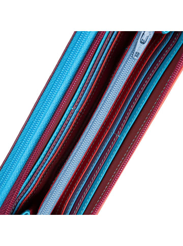 MYWALIT Medium Tri-fold Geldbörse I Leder 14 cm in pompeii