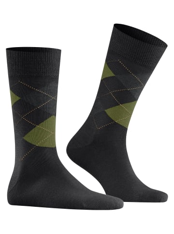 Burlington Edinburgh Socke in Black