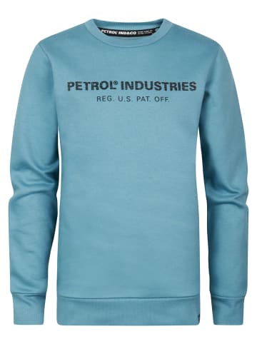 Petrol Industries Sweater mit Logo DeKalb in Blau