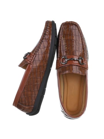 Ital-Design Halbschuh in Camel