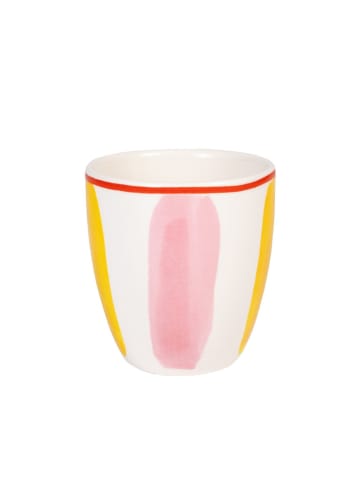 Blond Amsterdam Mini-Becher Streifen PY in Rosa - 200 ml