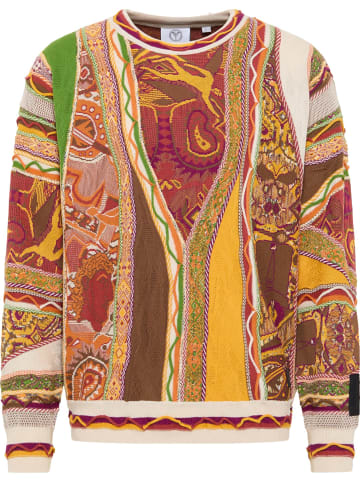 Carlo Colucci Strickpullover Deluggi in Gelb