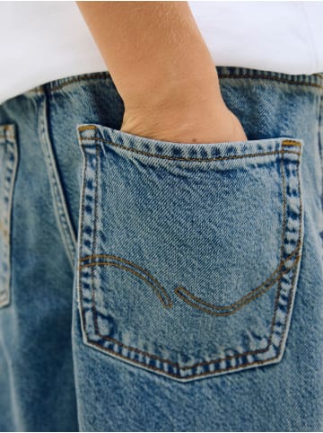 JACK & JONES Junior Baggy Jeans JJIALEX JJORIGINAL SQ 066 in blue denim