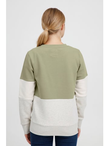 Oxmo Sweatshirt OXTrine in Grün