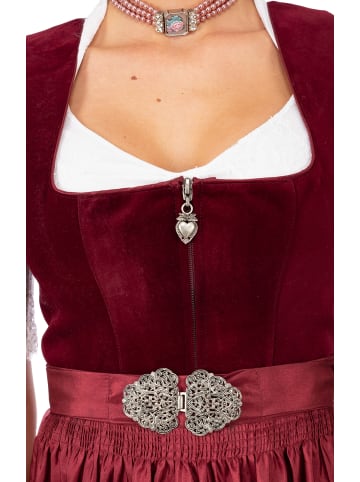 MarJo Dirndl INKA in rubin-rot