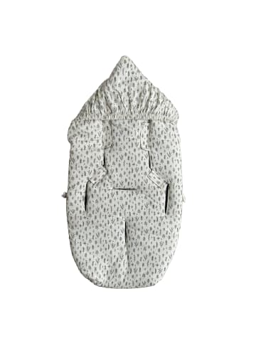 Kaiser Naturfellprodukte Babyschalenfußsack Small Jersey Hooded leave