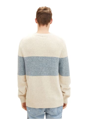 Tom Tailor Pullover STRUCTURED KNIT in Mehrfarbig