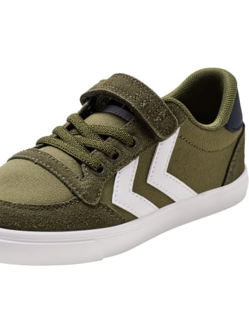 Hummel Hummel Sneaker Slimmer Stadil Kinder in CAPULET OLIVE