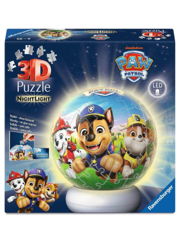 Ravensburger Ravensburger Puzzle 72 Teile Puzzle-Ball Nachtlicht Paw Patrol in bunt