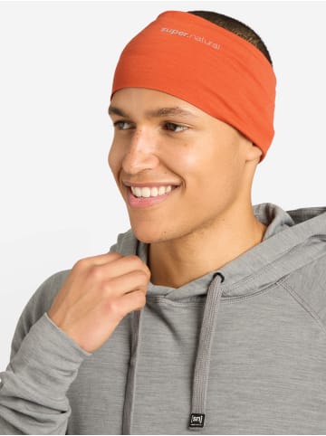 super.natural Merino Stirnband WANDERLUST HEADBAND in rot