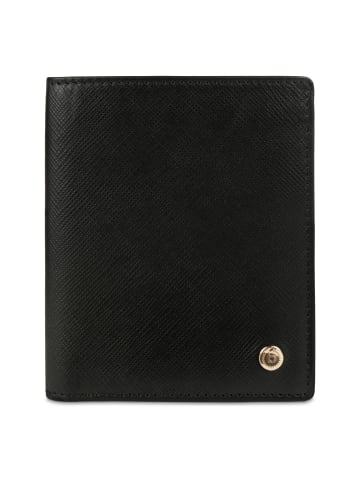 Bugatti Roccia Geldbörse RFID Schutz Leder 9 cm schwarz