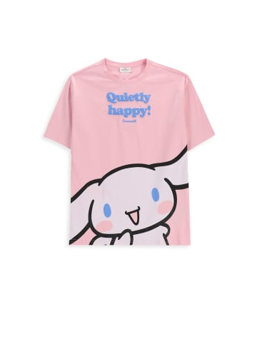 Coccodrillo T-Shirt mit kurzen Ärmeln in rosa