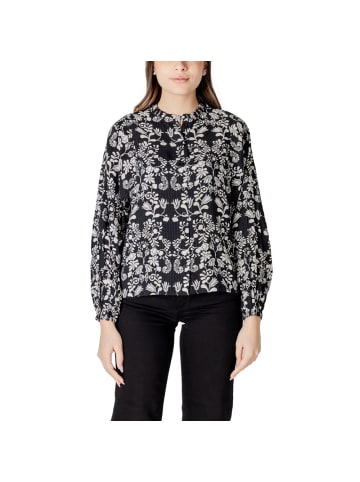 ICHI Schwarz Damen Bluse