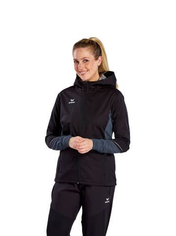 erima Damen Racing Jacke in schwarz