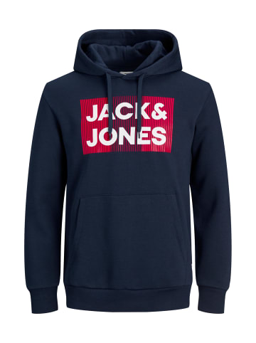 Jack & Jones Sweatshirt 'Corp Logo' in Navy Blazer PR