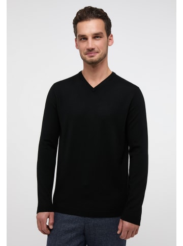 Eterna Strick Pullover in schwarz