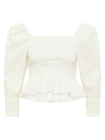 faina Damen Bluse in Wollweiss