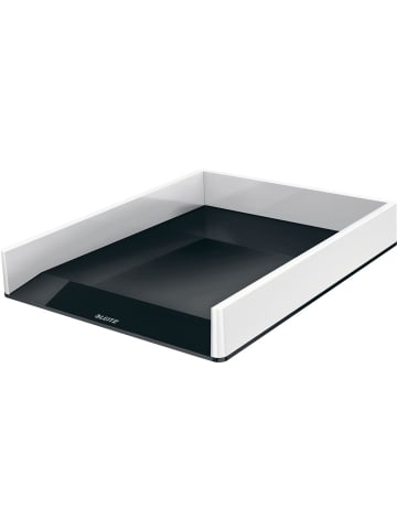 Leitz Briefkorb Wow Duo Colour A4 Polystyrol weiß/schwarz
