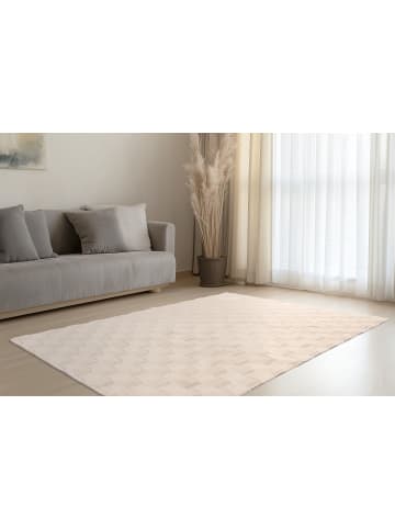 Teppich Boss Kurzflor Teppich Bela 625 Beige - Beige