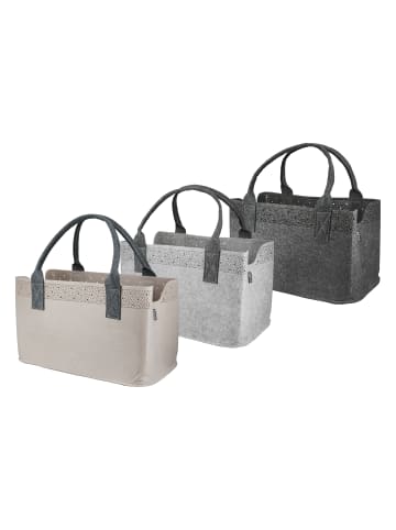 GMD Living Filztasche BORDÜRE in Beige