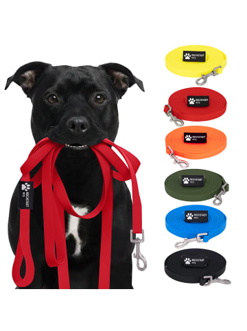 Reichstadt Reichstadt  RS Pets Führleine Texturierte PVC 25RSP085 Red 5m